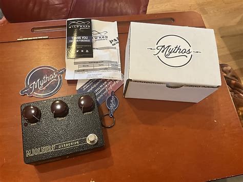 Iconic Mythos Pedals Wildwood Edition MJolnir Overdrive Pedal | Reverb
