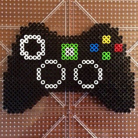 Perler Controller Diy Perler Bead Crafts Perler Beads Perler Bead Patterns