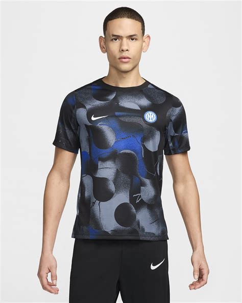 Haut De Foot D Avant Match Manches Courtes Nike Dri Fit Inter Milan