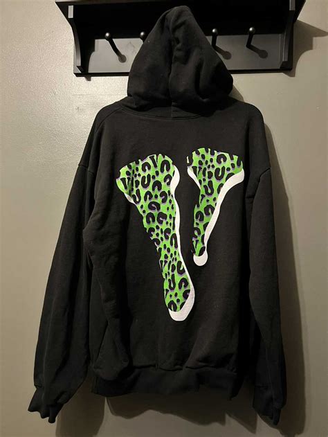 Vlone Vlone X Dennis Rodman Cheetah Print Hoodie Gem