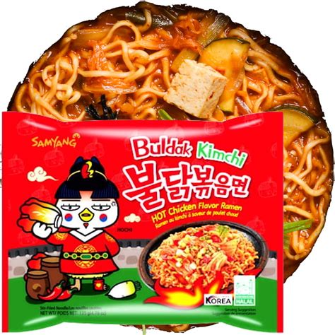 Zupka Makaron Ramen Hot Kurczak Buldak Kimchi 135g Samyang Sushi Skleppl