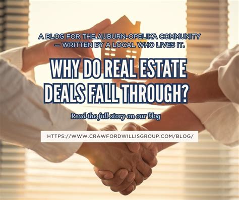 Why Do Real Estate Deals Fall Through 7 Common Reasons How To Avoid Them