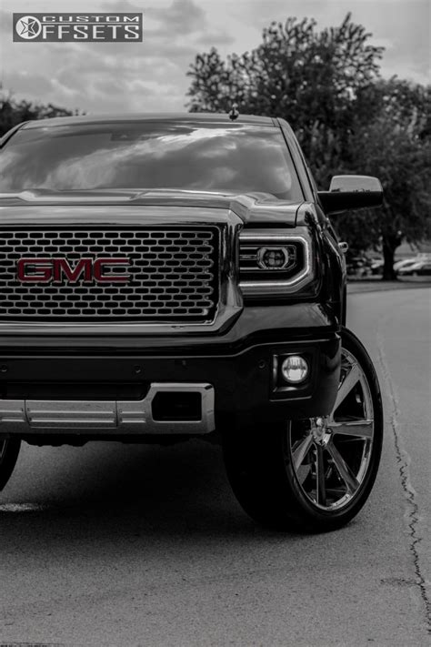 2014 Gmc Sierra 1500 Asanti Black Abl 15 Rough Country Leveling Kit Custom Offsets