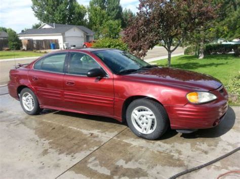 Purchase Used Pontiac Grand Am Se W Super Low Miles In Nampa