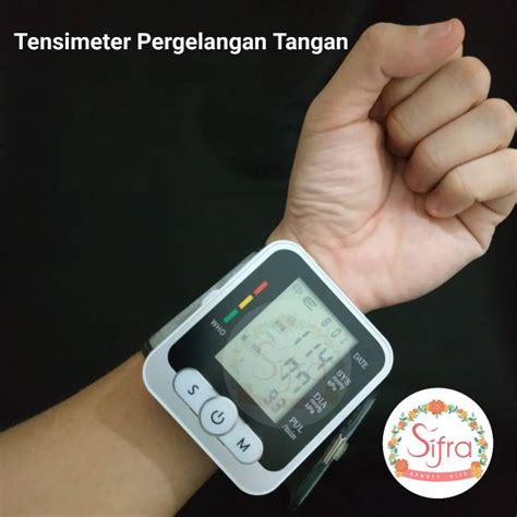 Jual Tensimeter Digital Pergelangan Tangan Alat Ukur Pengukur Tekanan