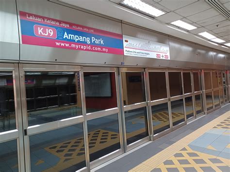 Ampang Park Lrt Station Mrt My