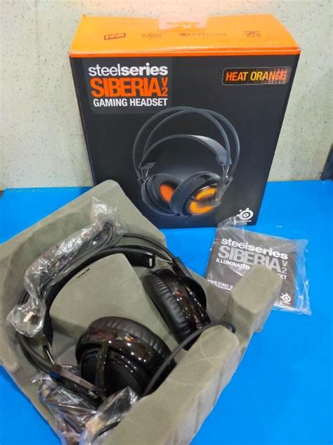 SteelSeries SIBERIA V2 FULL SIZE HEADSET Black Audio Headphones