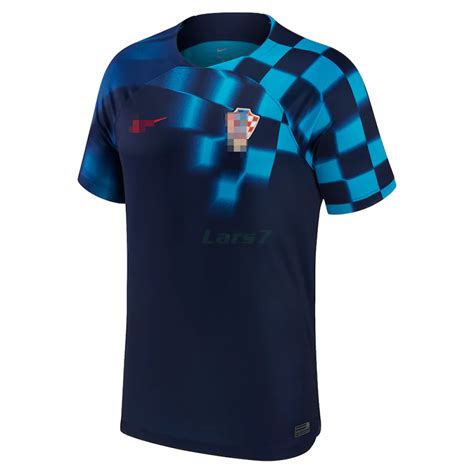 Camiseta Croacia Segunda Equipaci N Mundial Lars