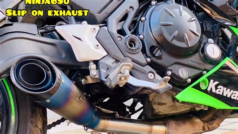 2024 Kawasaki Ninja 650 Exhaust