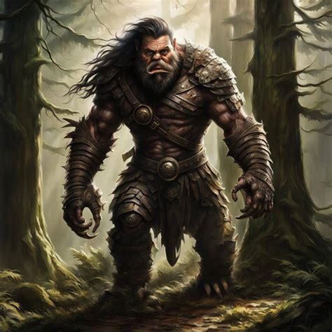 Forest Ogre By Alyarie On Deviantart