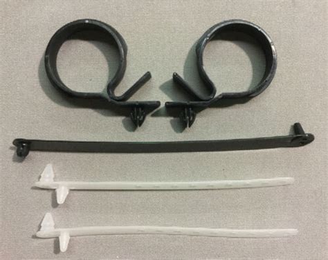 1973 1974 B Body Under Hood Strap Kit Dodge Plymouth Charger