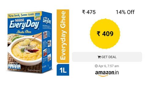 Pantry Nestle Everyday Shahi Ghee 1L Ghee Nestle Deal