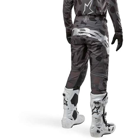 Alpinestars Techstar Graphite Black Camo Cross Enduro Motorcycle Pants