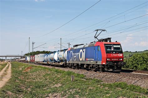 Mit einem Containerzug nach Italien fuhr am späten Nachmittag des 02 06