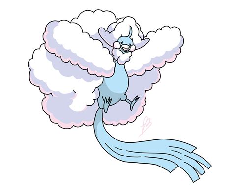 Mega Altaria Fanart By Botiinae On Deviantart