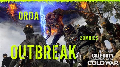 Orda Boss Fight Zombies Outbreak Solo Black Ops Cold War Youtube