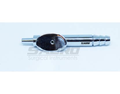 Ent Otology Verhoeven Suction Adapter Sabro Surgical Instruments