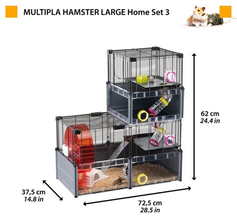 Ferplast Multipla Hamster Large Du A Klatka Modu Owa Dla Chomik W I