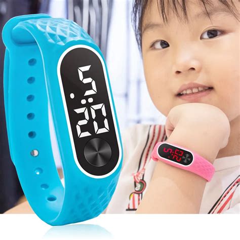 New Children's Watches Kids LED Digital Sport Watch for Boys Girls Men ...