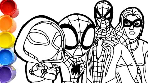 Dessins De Marvel S Spidey And His Amazing Friends Vs Marvel S Spider