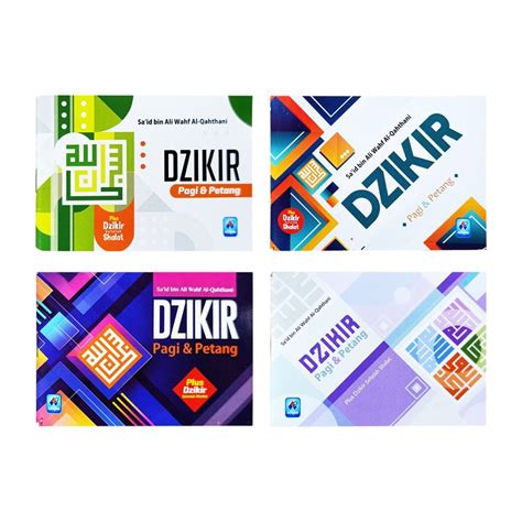 Jual Buku Saku Dzikir Pagi Petang Shopee Indonesia