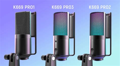 Fifine K669 Pro - Professional Streaming Microphone