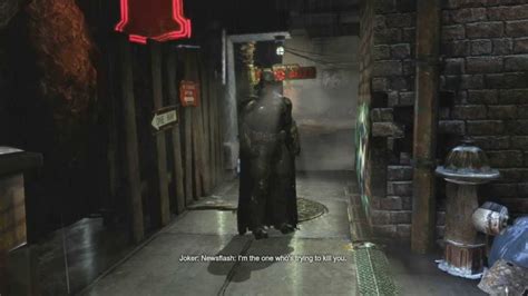 Batman Arkham Origins Scarecrow Fear Gas Easter Egg YouTube