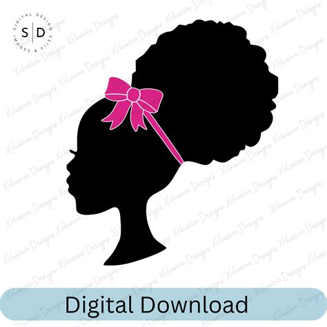 Afro Puff Barbie Doll Svg Stockpile Digital