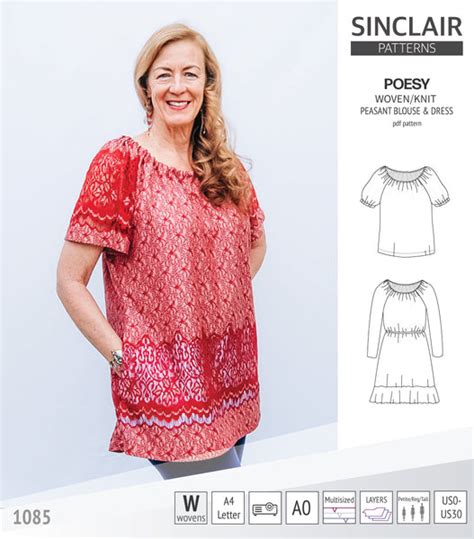 42 Free Sewing Patterns For Peasant Blouses Furzanaalpina