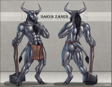 Comm Dakus Ref Sheet By Dragonnetstorm Hentai Foundry