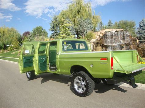 1974 Ford F250 Crew Cab 4 Door 4x4 In Excellent Shape See For Your Self Classic Ford F 250