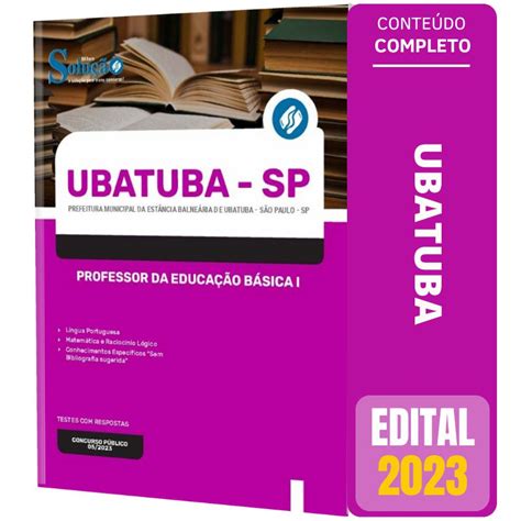 Apostila Ubatuba Sp Professor Da Educa O B Sica I Solu O