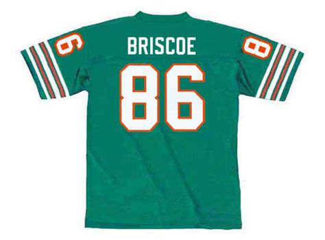 MARLIN BRISCOE | Miami Dolphins 1972 Home Wilson Throwback NFL Football ...