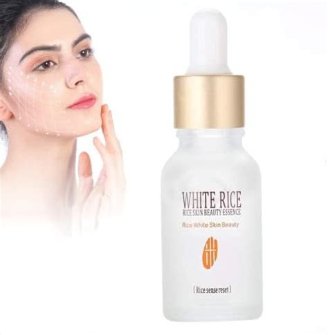 White Rice Serum For Face Exfoliate Brighten And Even