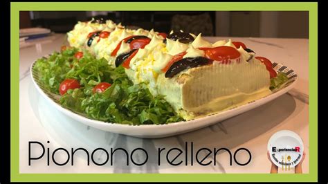 PIONONO relleno con QUESO Azul y Receta FÁCIL YouTube