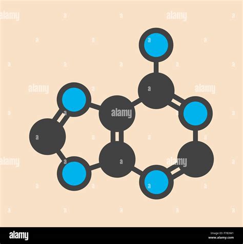 Adenine A Adenine Purine Nucleobase Molecule Base Present In DNA