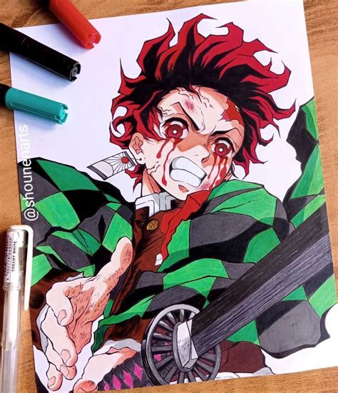 Shounen Arts On Instagram Tanjiro Kamado Sale And Commission Are