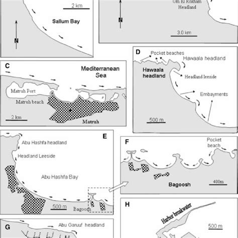 Different landforms of morphotypical features traced from the examined ...