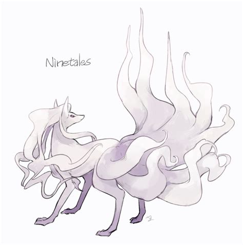 Ninetales Pokemon Drawn By Nigiri Ngr24 Danbooru