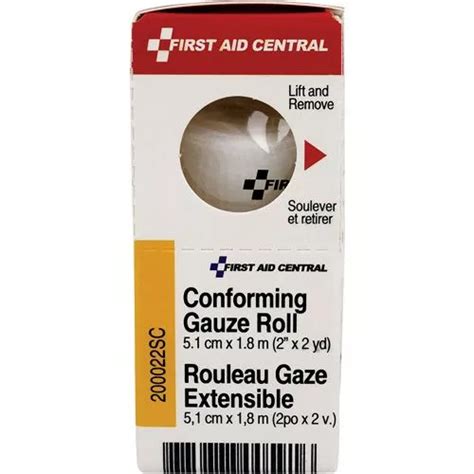 First Aid Central Smartcompliance Refill Conforming Stretch Gauze