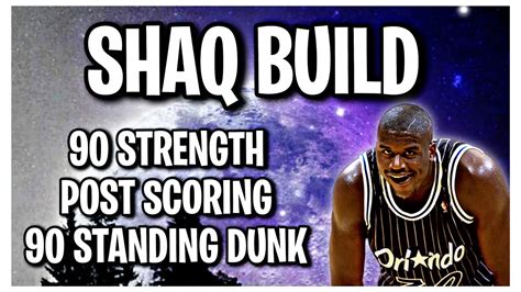 Best Shaq Build Nba K Current Gen Standing Dunk Post Control