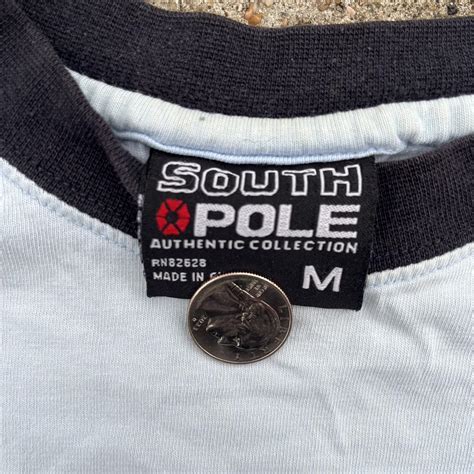 Y2K South Pole Thermal Long Sleeve Shirt Size M Has Depop