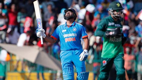 Ind Vs Pak Rohit Sharma Equals Sachin Tendulkars Massive Asia Cup