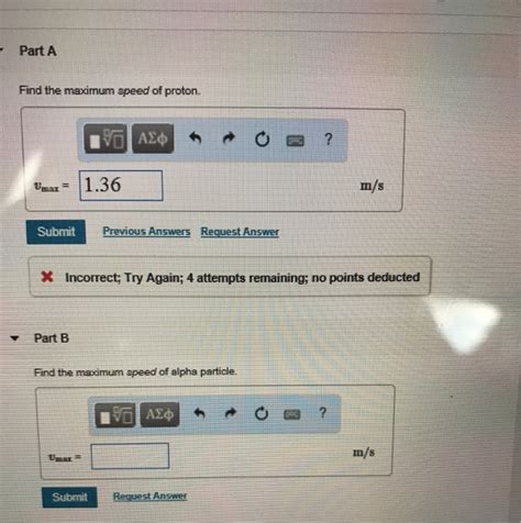 Solved Constents A Proton And An Alpha Particle Are Released Chegg