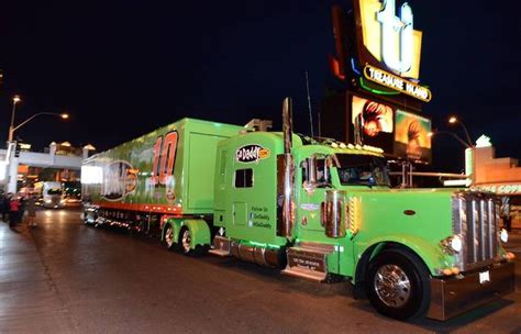 Photos: The NASCAR Hauler Parade Takes Over the Las Vegas Strip - Haute ...