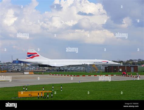 British Airways Concorde Flugzeug Fotos Und Bildmaterial In Hoher