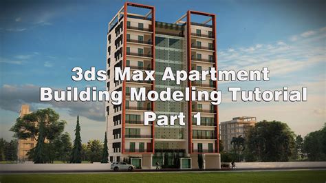 3ds Max Architectural Exterior Building Modelling And Rendering In