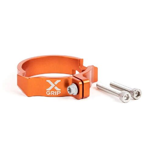 X Grip Auspuffflansch Protektor KTM 17 Orange Maciag Offroad