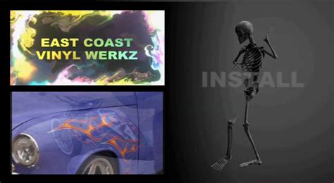 Universal Hot Rod Flame Decals 10pc Set For Chevy Ford Dodge Mopar Rat Rod Self Adhesive