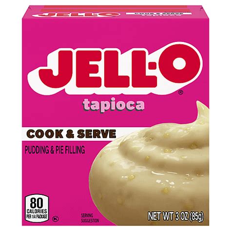 Jell O Pudding And Pie Filling Tapioca Cook And Serve 3 Oz Jello And Pudding Mix Foodtown